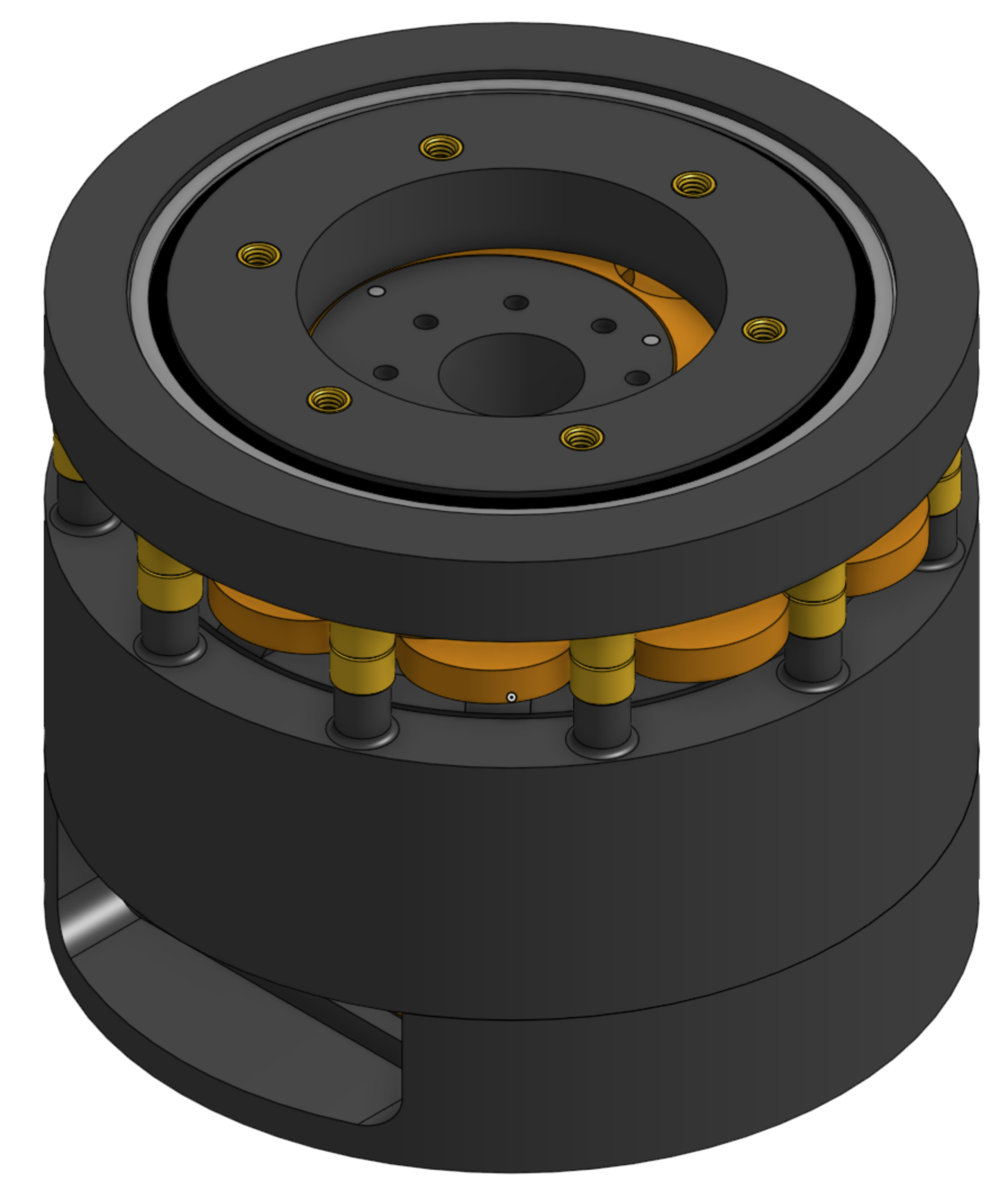 HIRO 3D printed cycloidal actuator render
